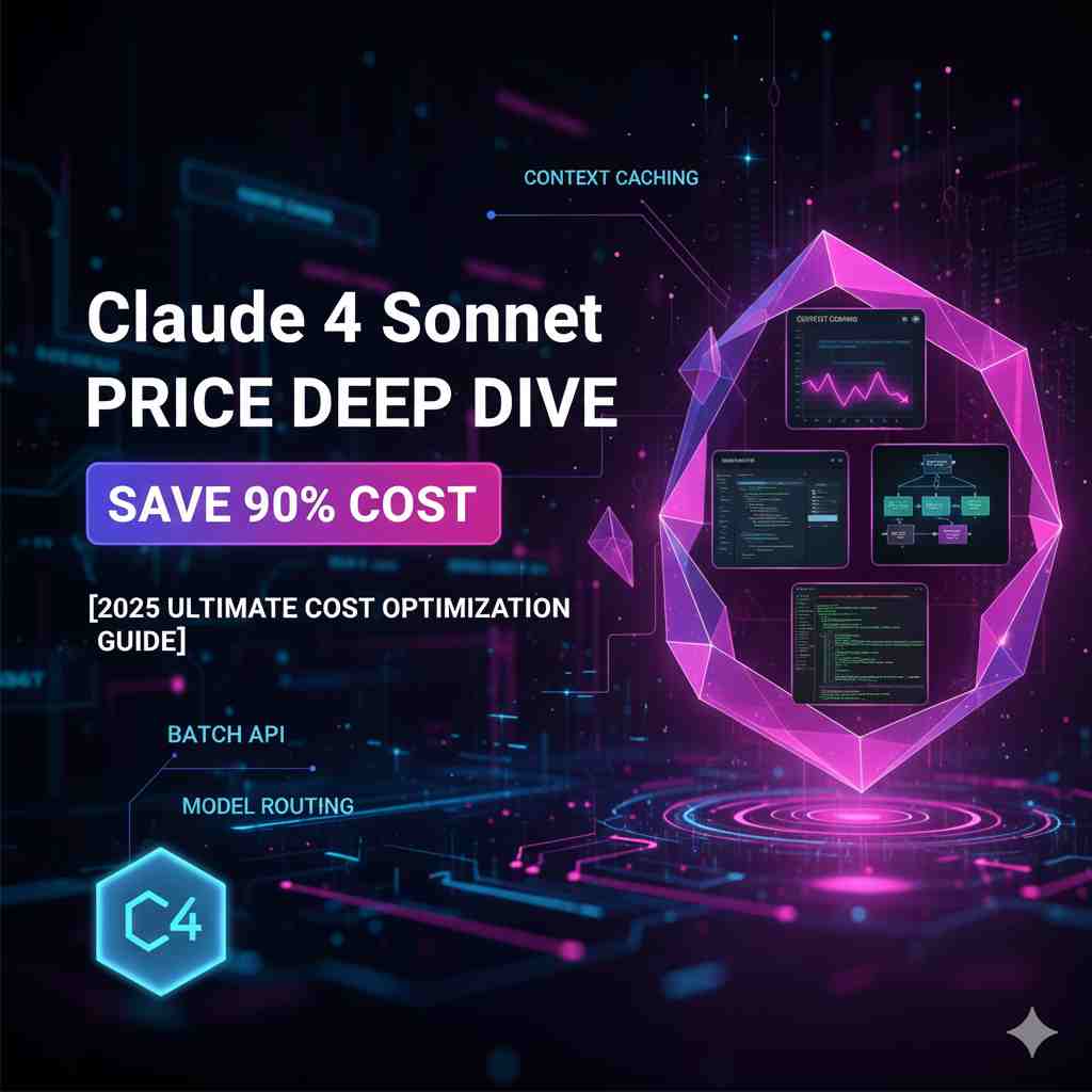 Claude 4 Sonnet价格深度解析：2025最新成本优化攻略【节省90%费用】