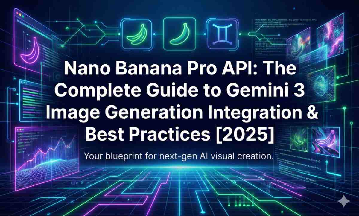 2025 API环境概述：Nano Banana Pro与Gemini 3的协同